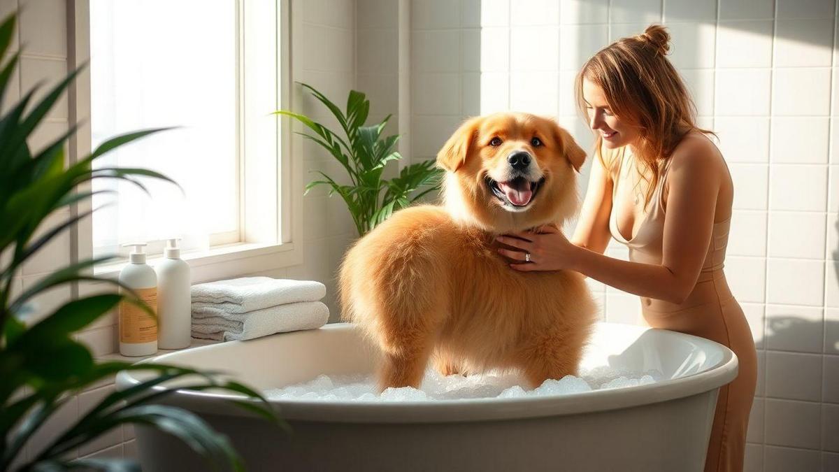 Dog Bathing Techniques for a Calm Environment