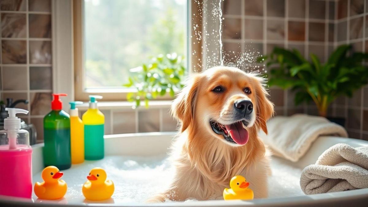 Establishing a Regular Dog Bath Routine