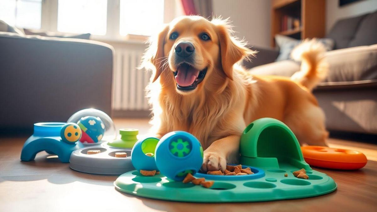 Interactive Dog Toys for Cognitive Enrichment