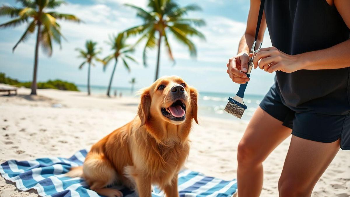 Tips for Dog Grooming While on Vacation